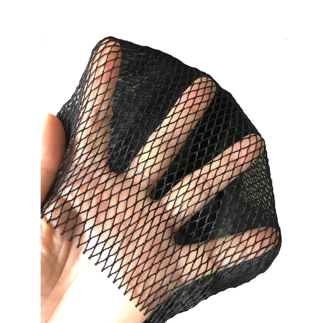 POUI COME DREAM Semi-Finished Knotless Nylon Fishing Net Mesh Size 3MM-20MM Soft Network for Cage BreedingTrawl Fish Net Black 3