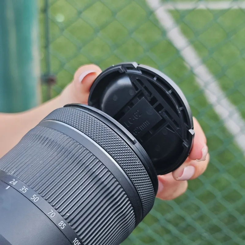 Universal DSLR Camera Lens Protection Cover - Front Lens Cap Protector
