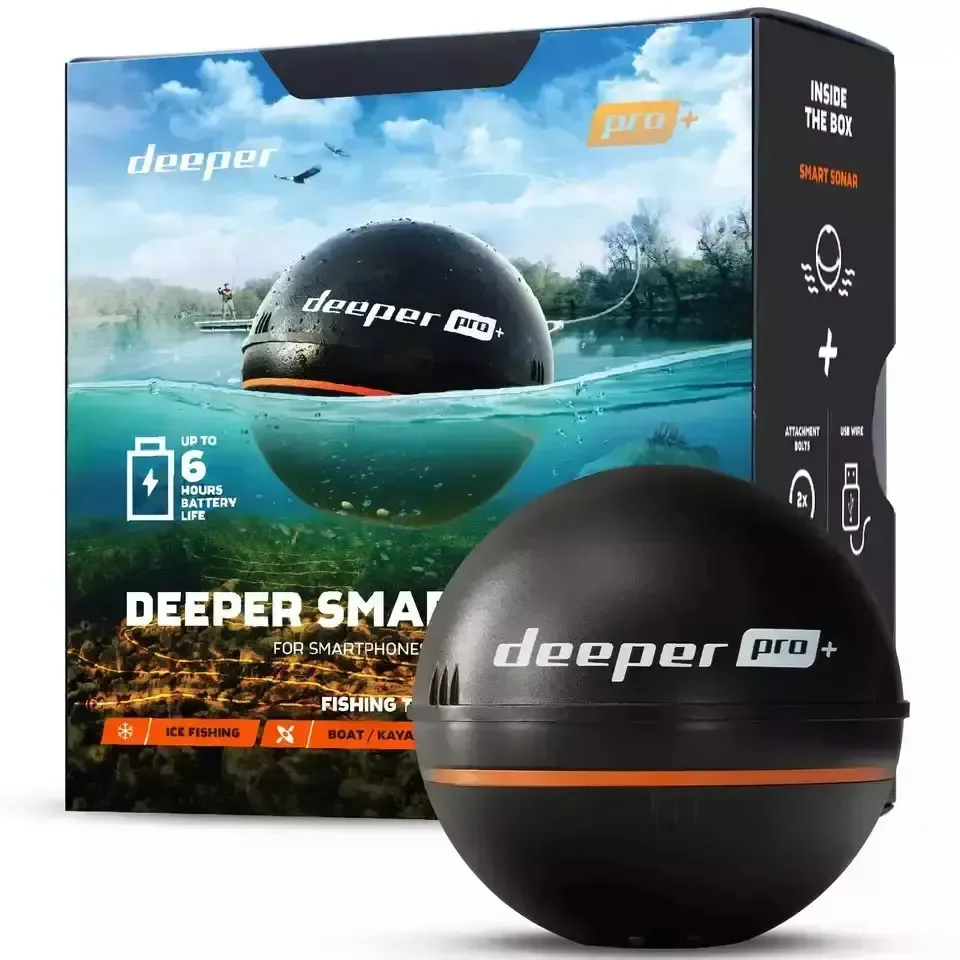 Nuovo Prezzo Speciale Deep Pro + Plus Fishfinder Smart Sonar Wireless Portatile