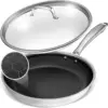 Hero LuxeClad Non Stick Frying Pans - Dishwasher and Oven Safe Skillet - Induction Ready, Compatible with All Cooktops Fryi 1
