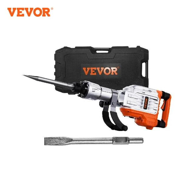 VEVOR EU CLEARANCE SALE Demolition Jack Hammer 3500W Jack Hammer Concrete  Breaker 1900 BPM Heavy Duty Electric Jack Hammer - AliExpress