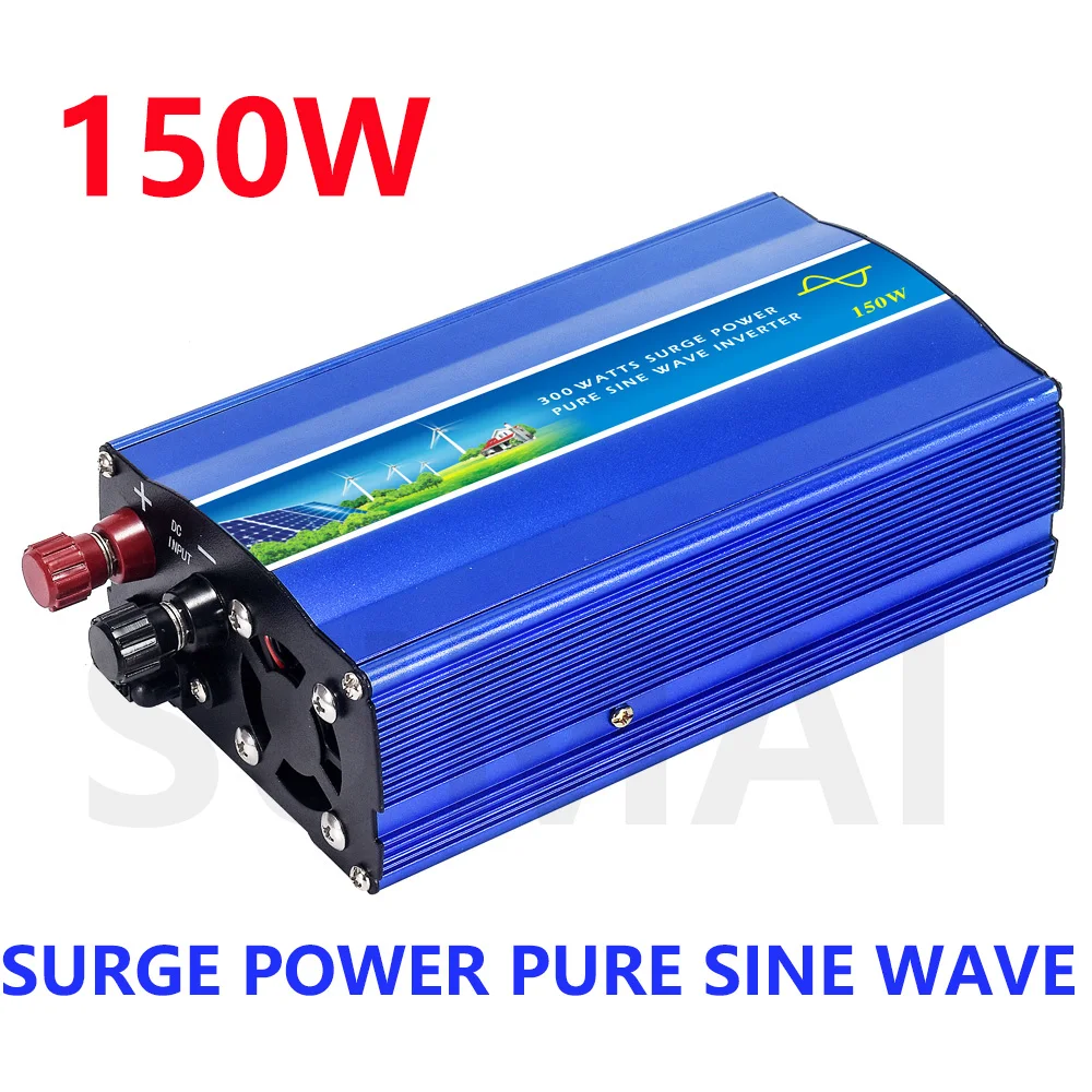 150W Off Grid Sinusoidale Ingresso Inverter Puro 12V/24V/48V/96V/110V 110V/220V/230V/240V Uscita Cc 50Hz