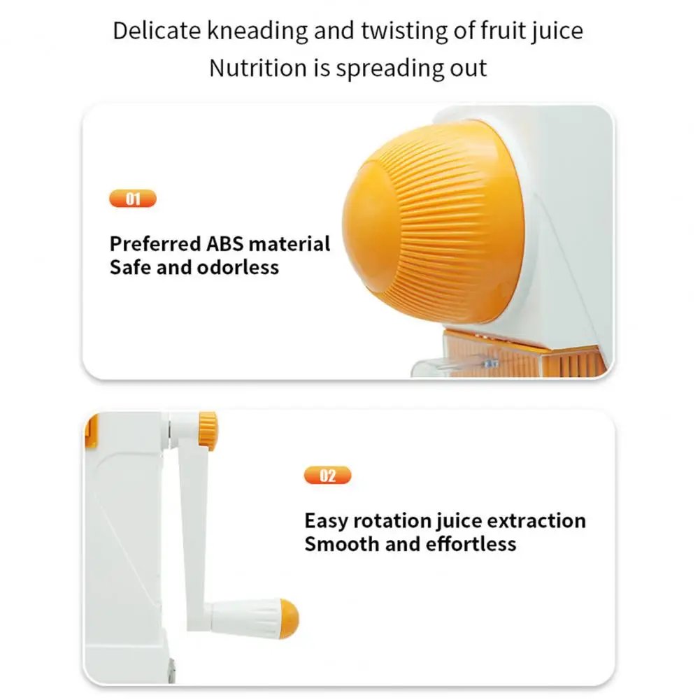 

Juicer Portable Fruit Juice Extractor for Home Kitchen Juicer for Citrus Orange Squeezing Kitchen Helper for Hand Lemon Squeezer