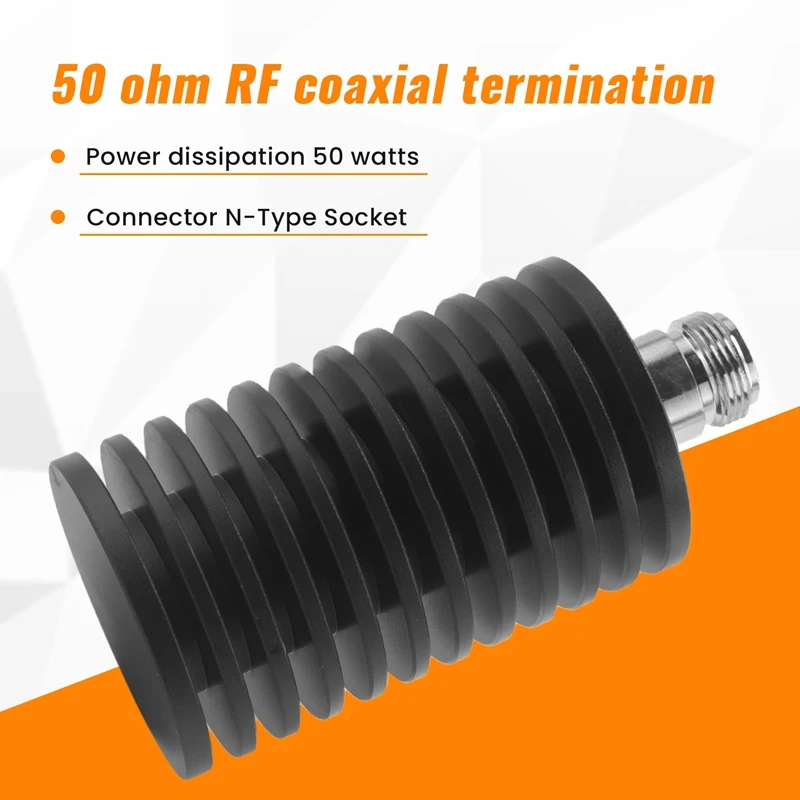 AEE7-50W Dummy Load N Female Socket DC - 3Ghz 50 Ohm RF Coaxial Termination