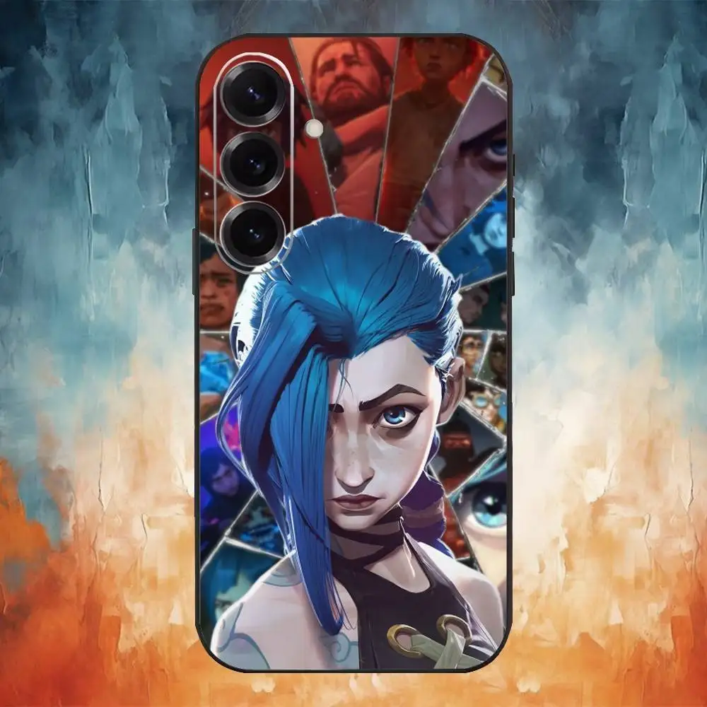 Arcane Jinx Soft Black Phone Case