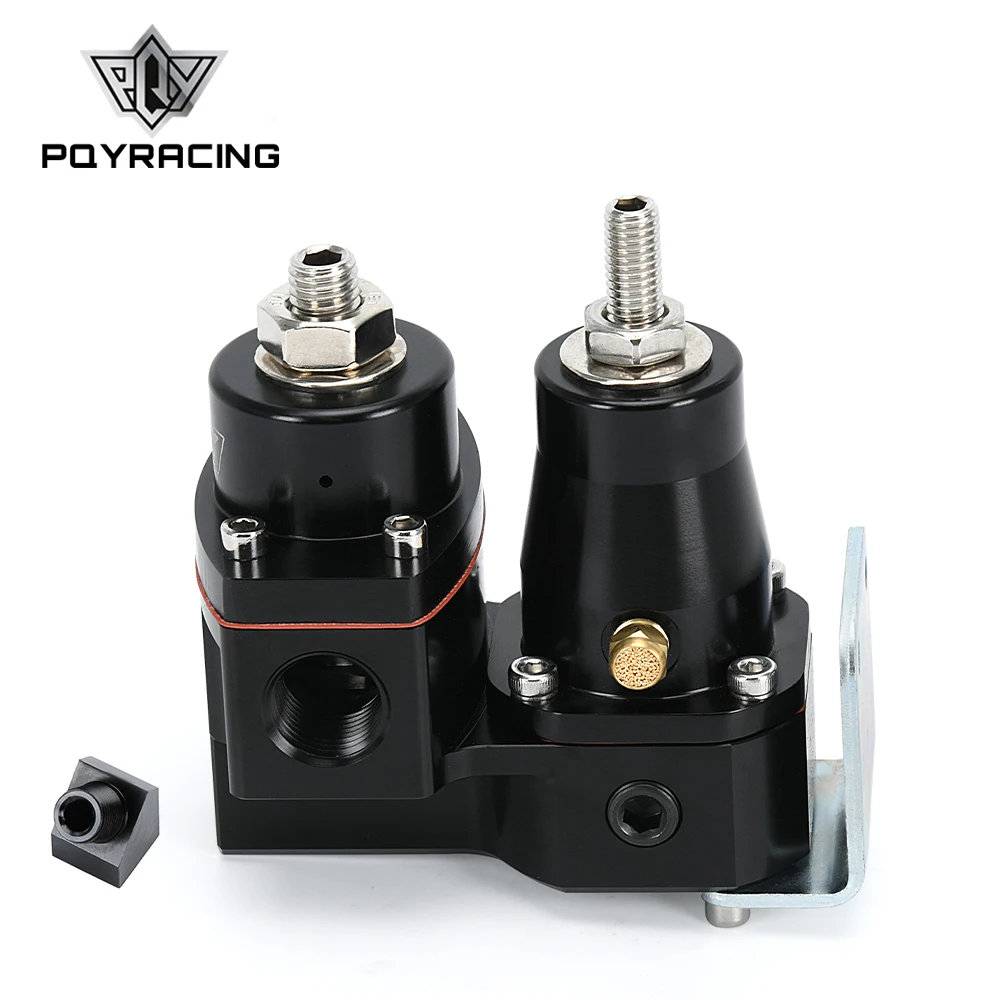 PQYEFItoCarbDualStageAdjustableFuelPressureRegulatorKit13220