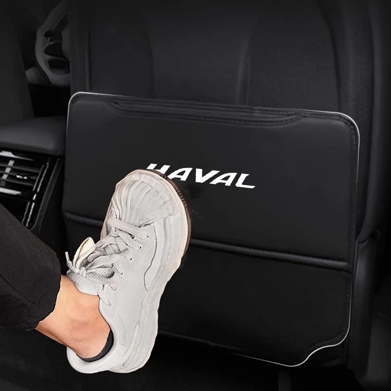 Car Seat Anti Kick Pad For Haval H1 H2 H6 H4 H5 H6 H9 Dargo M6 F5 F7 Auto Seat Back Protector Pad for Kid Anti Scratch Organizer