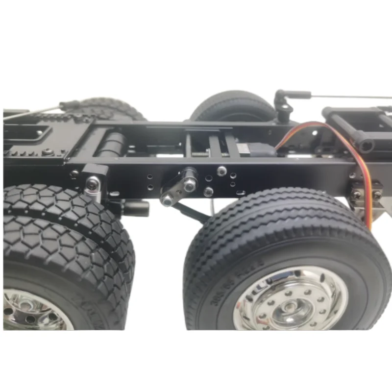 Ugrade Axle For 1/14 Tamiya RC Truck 8*4 Lifting Axle for Scania 56371 770s Tractor Tamiya LESU Tractor Upgrades 5