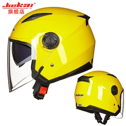 Men/mrs Four Seasons Helmet Motorcycle Helmet Motorcycle Open Dual Lens Built-in Visor Vintage Helmet High Quality M,L,XL,XXL