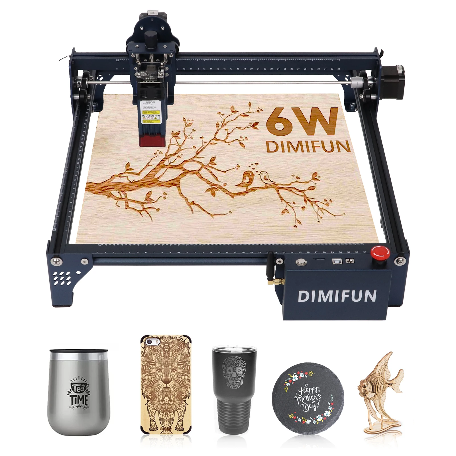 Laser Desktop Engraving Machine Small Multi-functional High-power Cutting Machine DIY Household Stainless Steel Marking