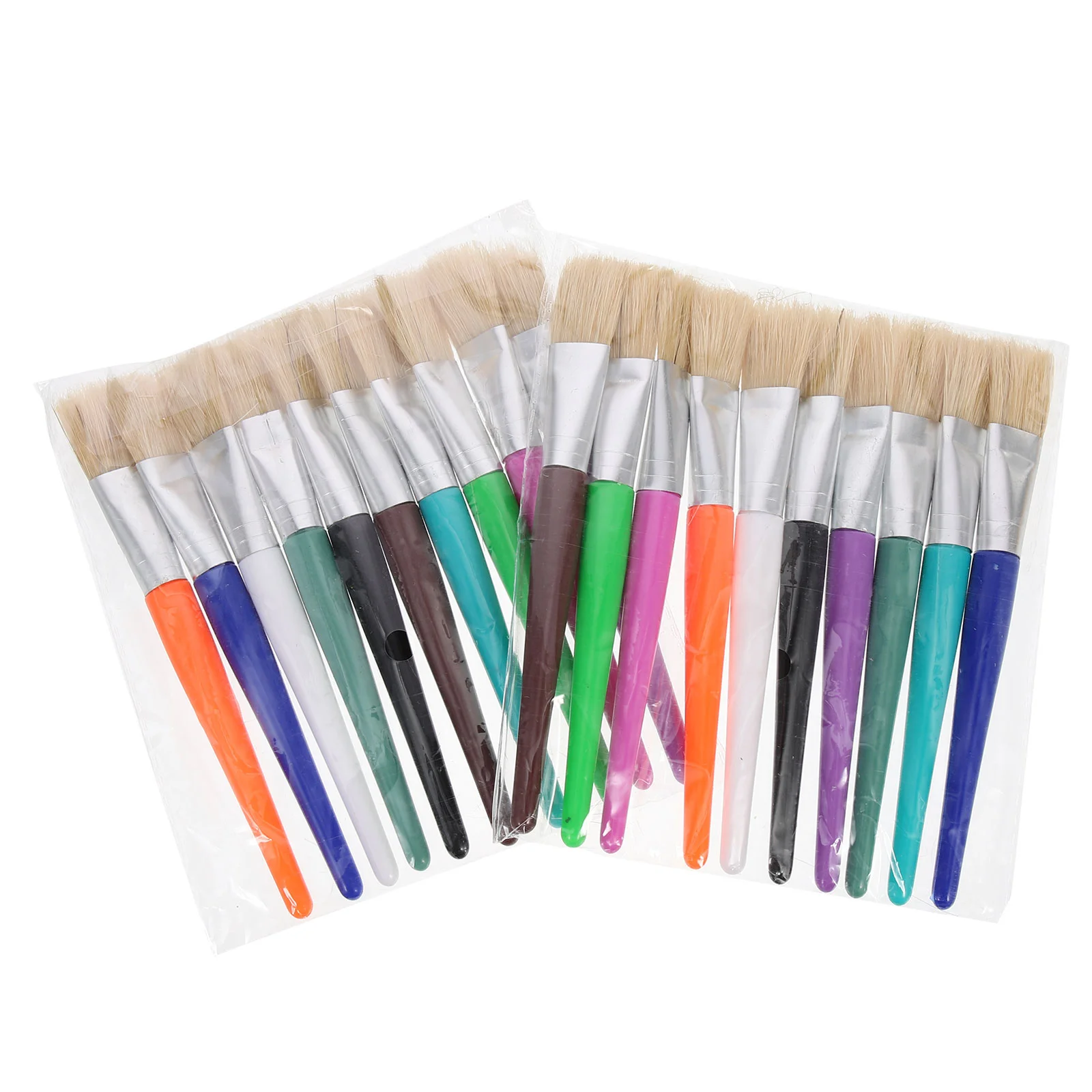 

20Pcs Kid Paint Brushes Painting for Kids Colorful Painting Paint Tools