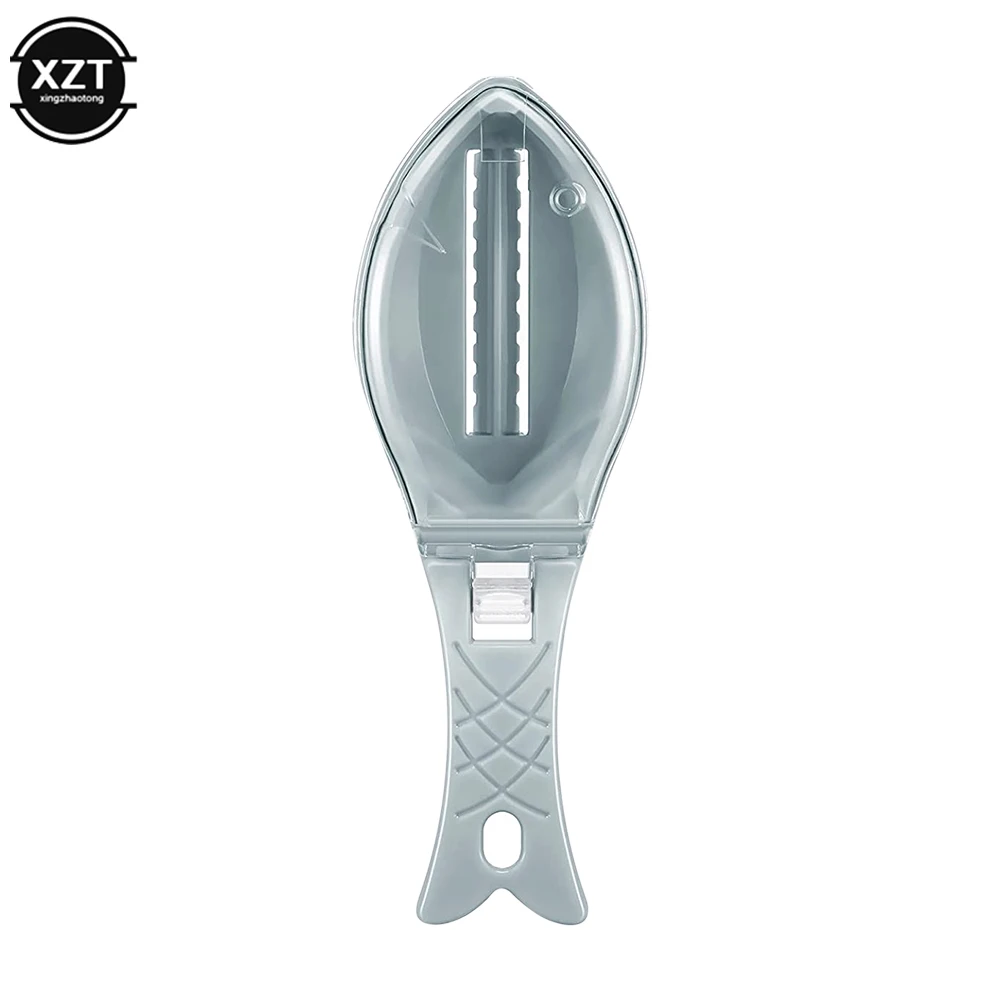 Portable Fish Skin Brush Scraping Fish Scale Brush Grater Quick Disassembly Knife Cleaning Peeling Skin Scraper Scaler