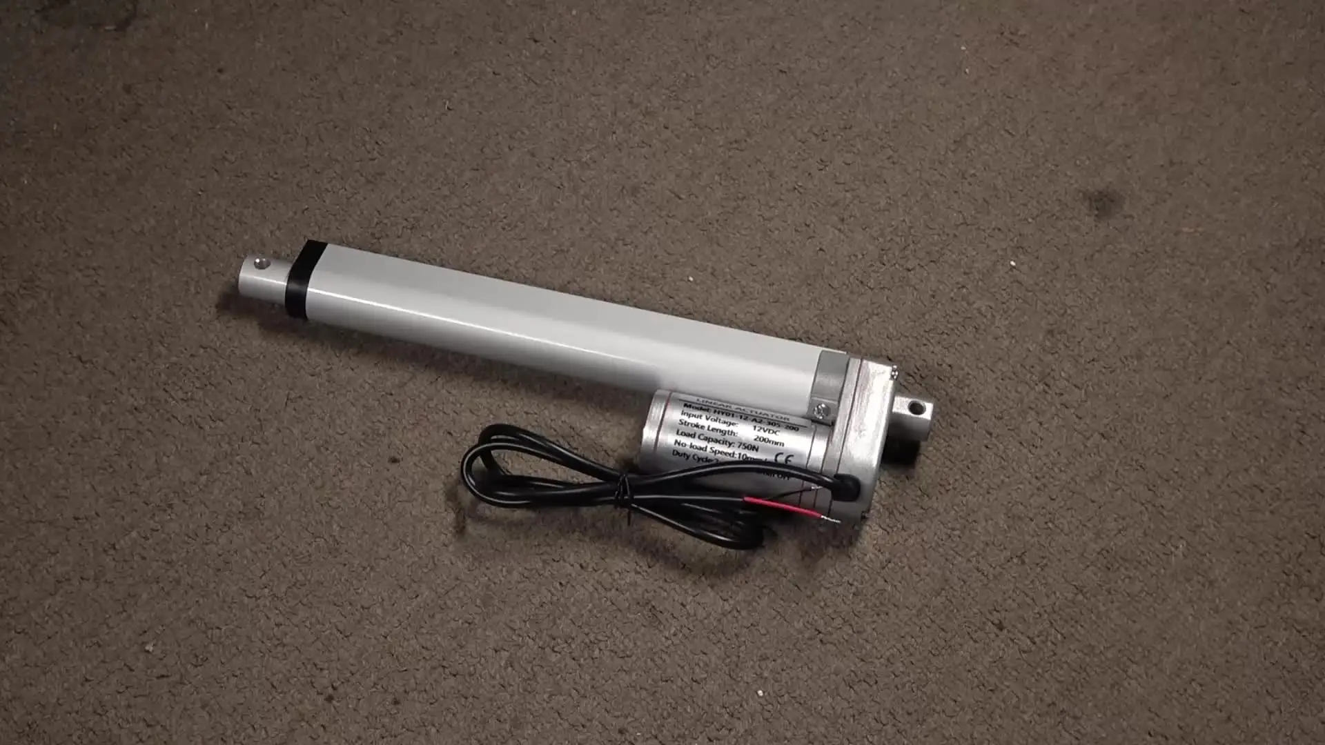 1000n dc-リニアアクチュエーター12V,100mm,100mm,150mm,200mm,250mm