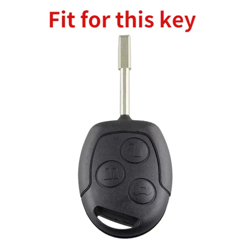 Silicone Car Key Cover Keys Protector Case Shell For Ford Transit Focus KA Galaxy Mondeo Fiesta C-Max S-Max Connect Accessories key case key case cover car key shell