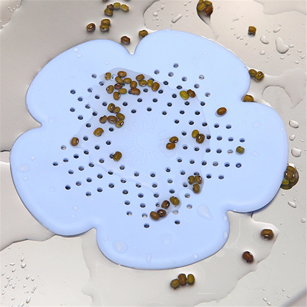 Bathroom Hair Sink Sewer Filter Floor Drain Strainer Hair Catcher Stopper Shower Bathtub Drain Cover Kitchen Sink Filter
