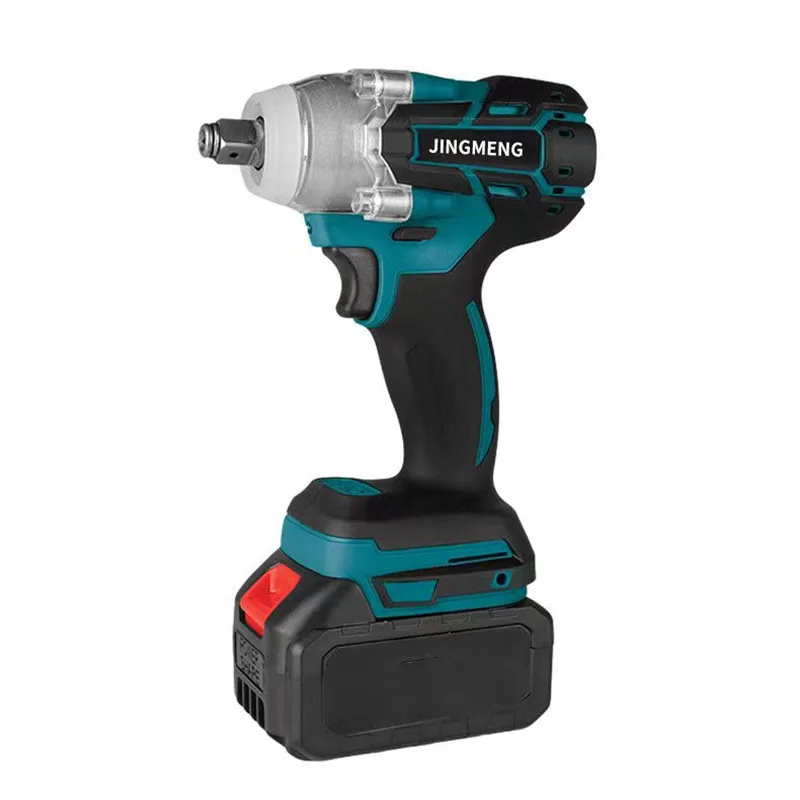 21V Cordless Electric Impact Wrench Brushless Electric Wrench Power Tools Hand Drill Socket Power Tool For Makita 21V Battery 6
