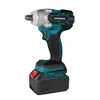 21V Cordless Electric Impact Wrench Brushless Electric Wrench Power Tools Hand Drill Socket Power Tool For Makita 21V Battery 6