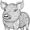Mandala Animal Drawing Pad Creative Imagination and Realistic Doodles Adult Picture Book 5