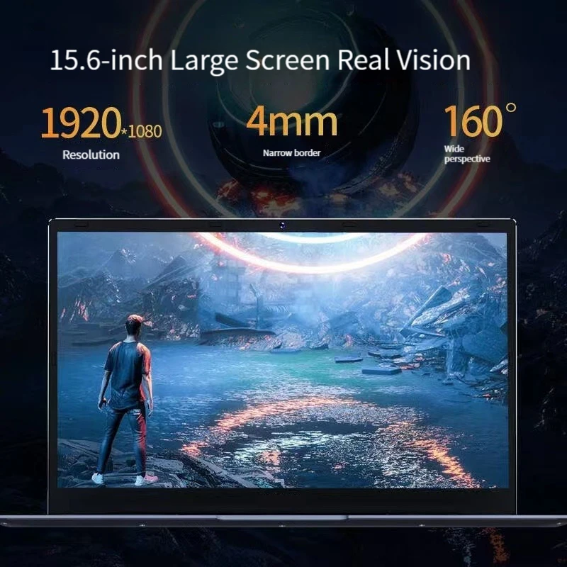 2024 New Ultraslim Dedicated Gaming Laptop 15.6 Inch Intel Core i7-1260+MX550 4Gvideo  NVIDIA   RAM Fingerprint office Notebook 6
