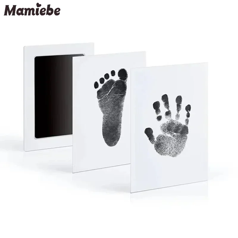 Non-Toxic Baby Handprint Kit: Capture Newborn Footprints & Handprints - Perfect for Baby Souvenirs and Gifts Baby Handprint
