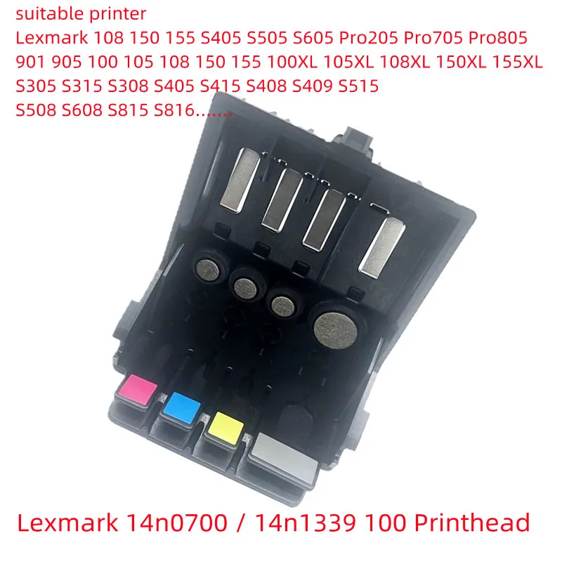 

Printhead 14n0700 / 14n1339 100 Printer Print Head for Lexmark 108 150 155 S405 S505 S605 Pro205 Pro705 Pro805 901 905