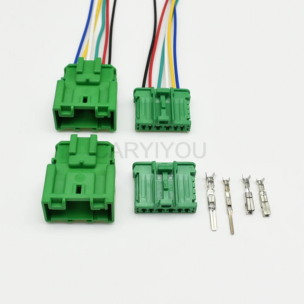 Connecteur De Prise De Enquêter Arrière Automobile, Prises De Lampe, 6 Broches, HDC6MX05F, Pour KIT 98825 Cristaux, 1061-98821, 1061-307