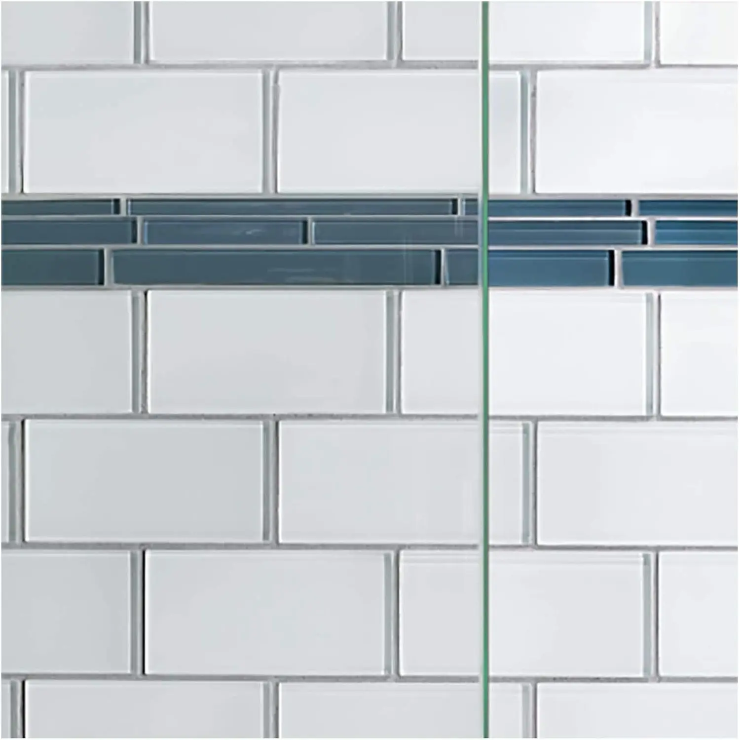 Frameless Sliding Tub Door Fits opening Clear Glass Brushed Nickel Finish This door can be applied to any bathtub material 3