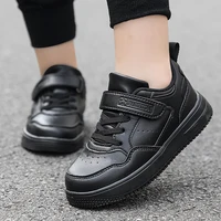 52471-12e07b.jpg Kids Black Casual Sneakers Breathable Lightweight Walking Shoes