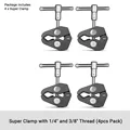 4 PCS Super Clamp