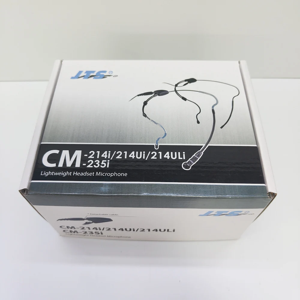JTS CM-214i Mini Headset Beige Color Omnidirection Microphone Stage Performance Professional Accessories For 4Pin Bodypack