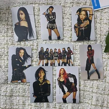 

8Pcs/Set Wholesale Kpop Photocard New GirlsOnTop Postcard New Album Lomo Card Photo Cards Poster Picture Fans Gifts Collection