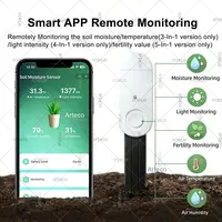 Zigbee Soil Tester Moisture Sensor Fertility Luminance Air Humidity Temperature Sensor Real Time Monitor For Smart Life/Tuya/Z2M - Image 3