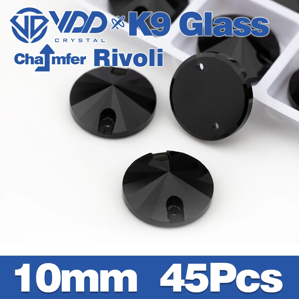 VDD S102 Jet Fase Top Qualität K9 Glas Nähen Auf Strass Kristall Nähen Flatback Steine Für Kleidungsstück Kleidung Hochzeit Kleid – Detail 31