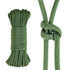 Braided Horse Leading Rope 15 Meters Multifunctional Paracord Lanyard Ropes Camping Climbing Hiking DIY Project Tent Clothesline 2