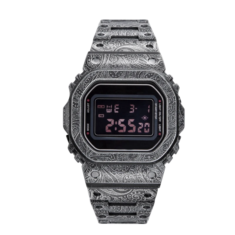 Dw 5600 Metal Case | Steel Case Dw 5600 | Watchband Case