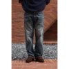 Second Order Washed Jeans Vintage Streetwear 13oz Selvedge Denim Pants For Men 3