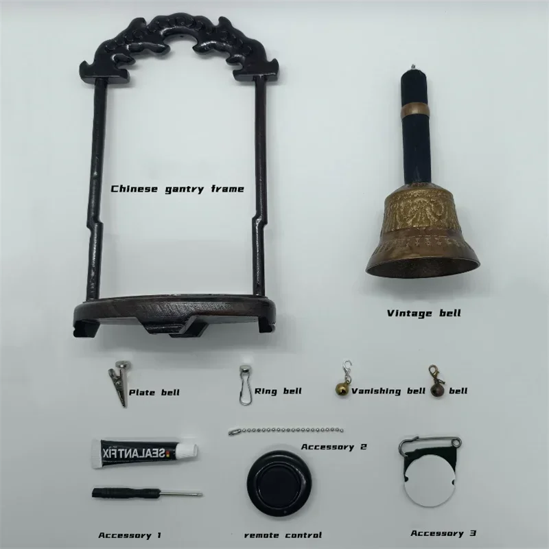 Retro Ghost Bell (Remote Control) Magic Tricks Spirit Bell