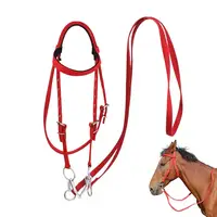 Horse Halter，Adjustable Chin Horse Halter，Plush Padded，Horse Training Equipment，Equestrian Accessories 1