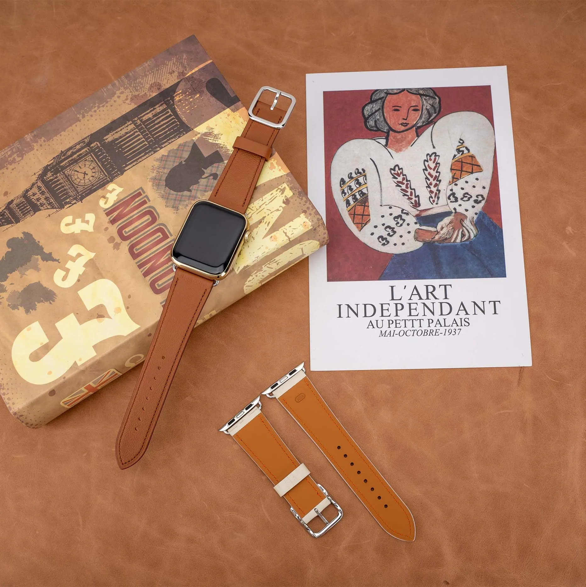 Custom Watch Band For Women And Men Western Apple Watch Band Strap For Iwatch Series 6 5 4