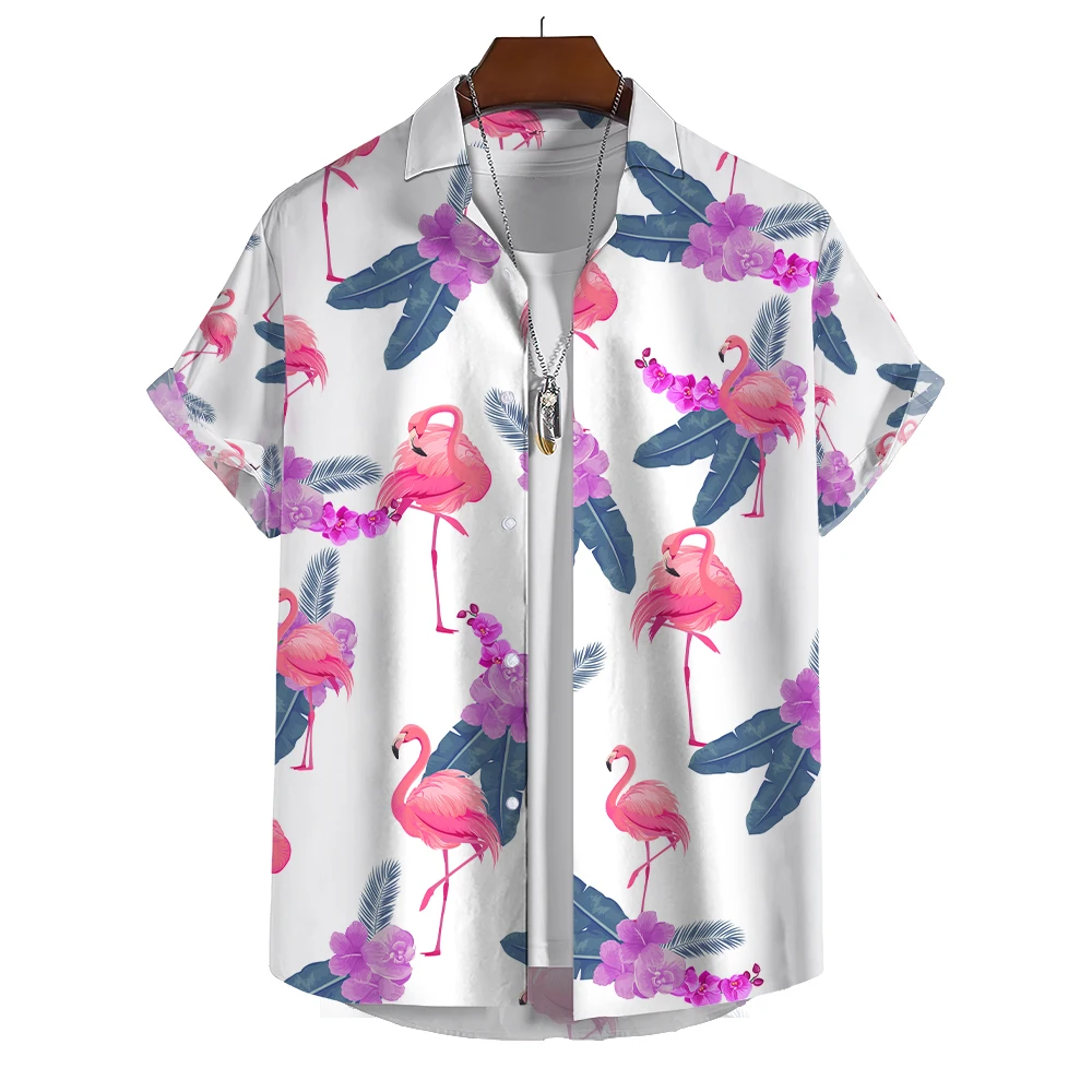 saferido Summer Short Sleeved Shirt Men Fashion Social Mens Dress Shirt Korean Loose Casual White Shirts Mens Office Formal Shirt M-2XL main image 0