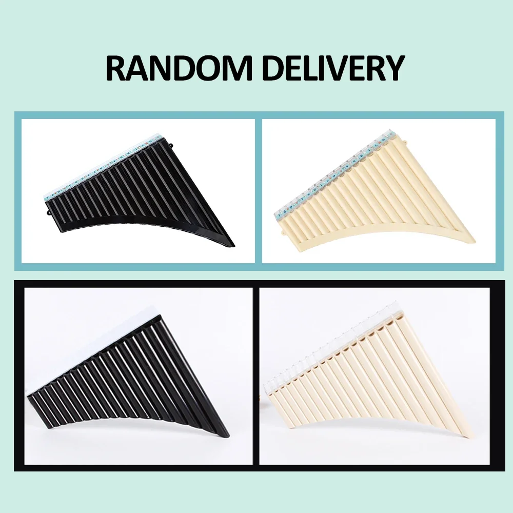 18 Pipes Pan Flute C Key Panpipes Pan Pipes with Mouthpiece Wind Instrument for Students Beginners with Carrying Bag Flute