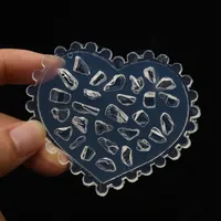 1PC Stone Flower Silicone Mold For Nails Decorations 3D Acrylic Stamping Plates DIY Design Manicure Mold 2