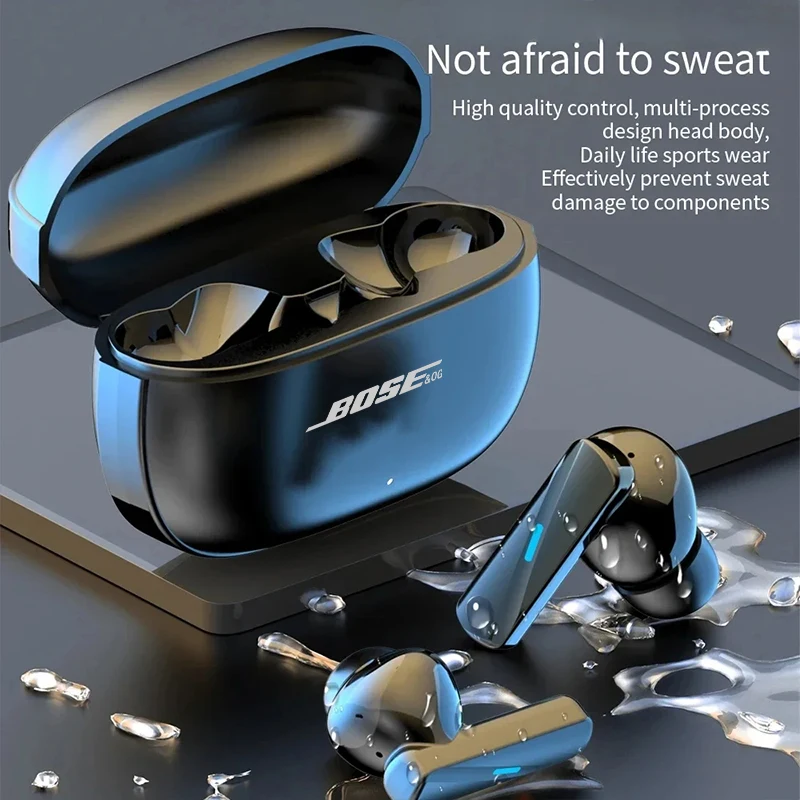 Bluetooth Earphones TWS Touch Control HiFi Wireless Headphone Mic Noise Reduction Earbuds Waterproof Game Motion BOSE&OG Air 7 wireless earbuds