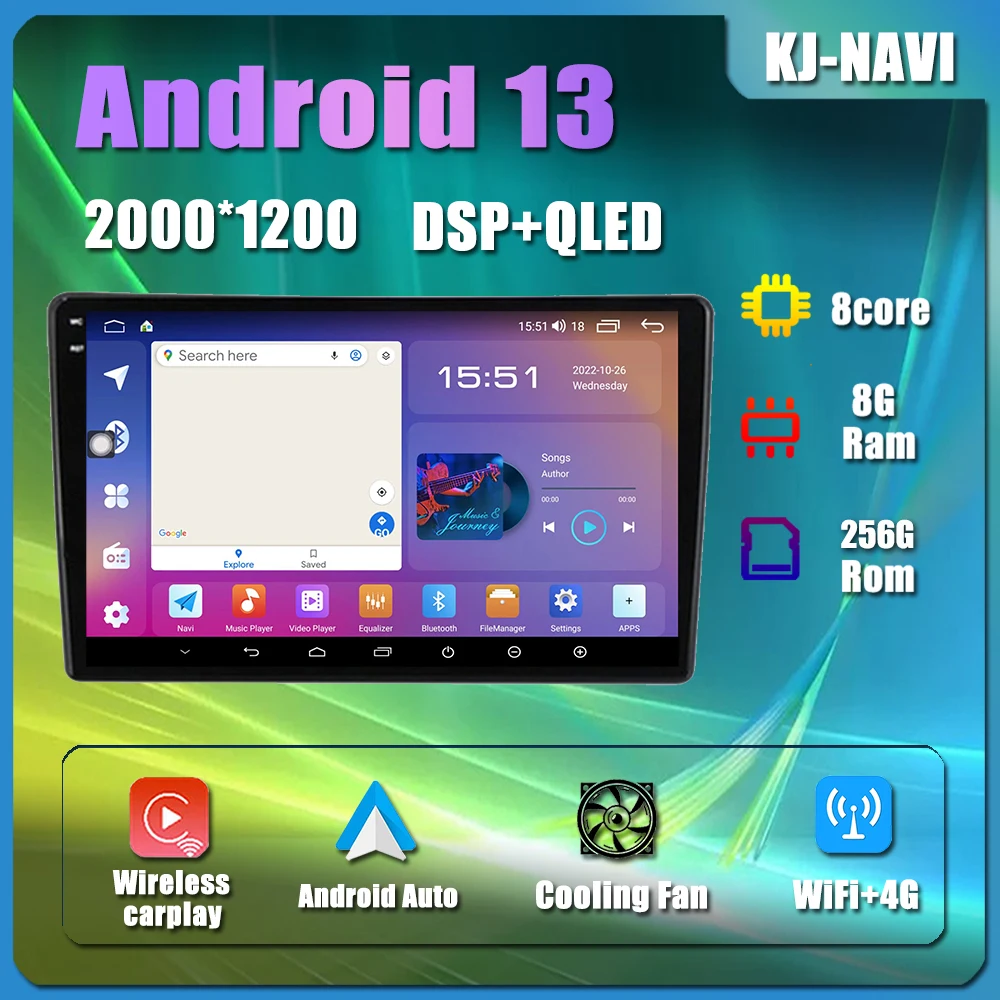 

Android 13 For Citroen C5 2 2008 - 2017 Carplay Car Player Auto Radio Video Multimedia Navigation GPS DSP IPS Head Unit