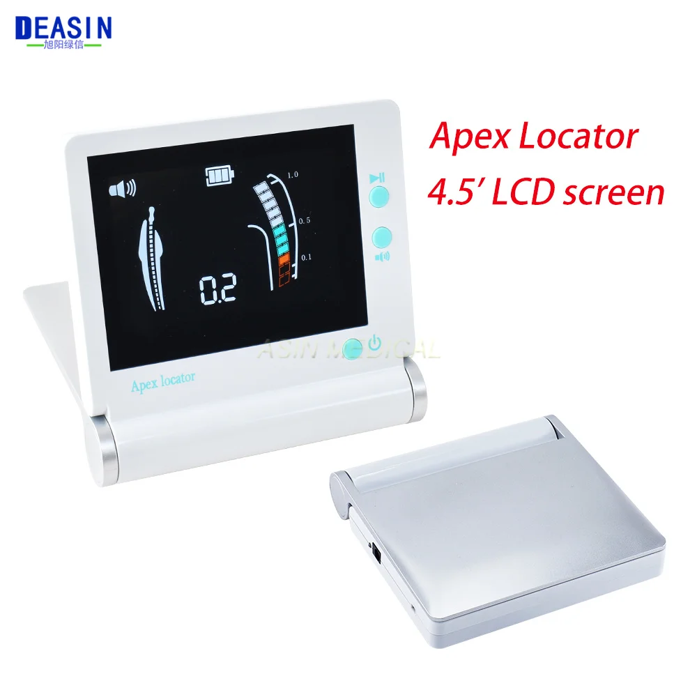 

New Dental Endodontic Apex Locator 4.5' LCD Portable Machine Micropex Mini Root Canal Measurement Oral Endo Surgical Equipment