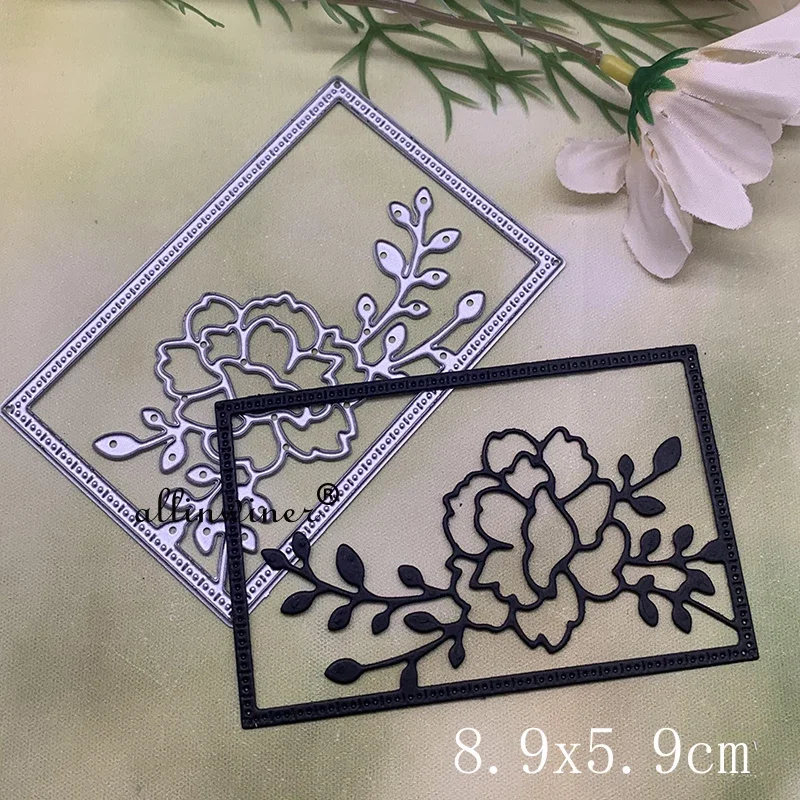 Fustelle In Metallo A Forma Di Croce Floreale, Fustelle Per Lavori Di Carta, Stencil Per Goffratura, Fustelle Per Scrapbooking, Creazione Di Biglietti Fai Da Te, Fustelle Per Benedizione Della Chiesa