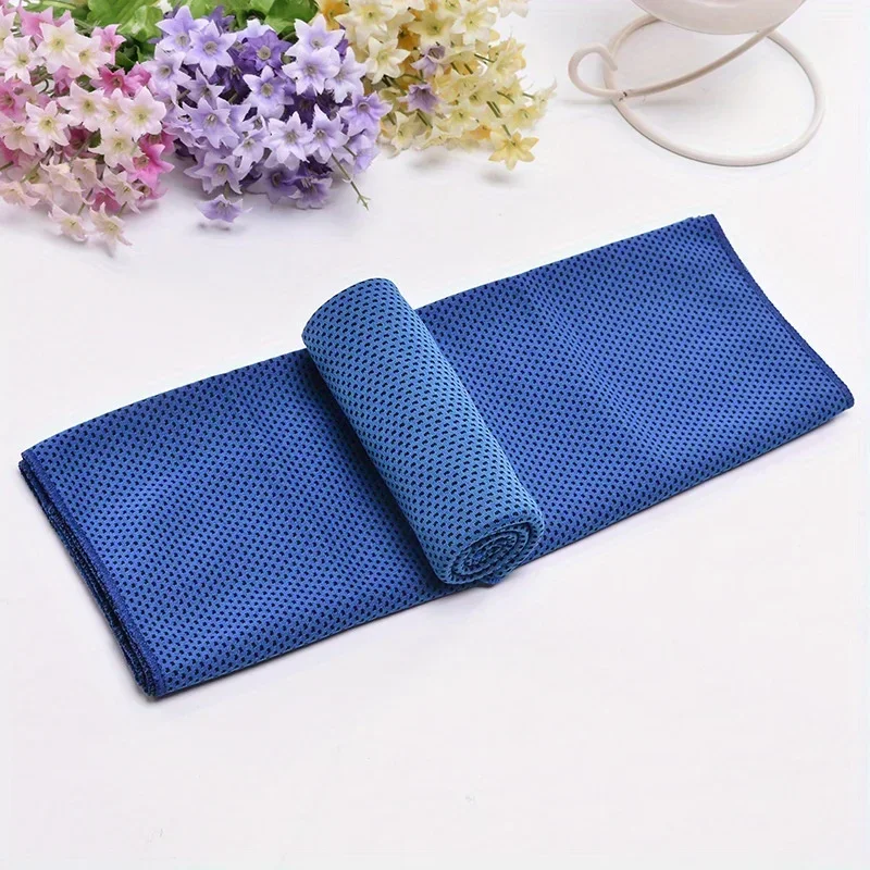 1-10 pcs Cooling Towel Instant Relief Microfiber Cool Towels Chilling Neck Wrap Ice Cold Rags Sports Fitness Camping Cycling