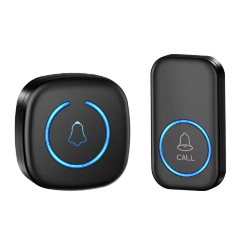 Smart Wireless Doorbell 300M Long-Distance 60 Custom Melodies US/EU/UK Plug Welcome For Home