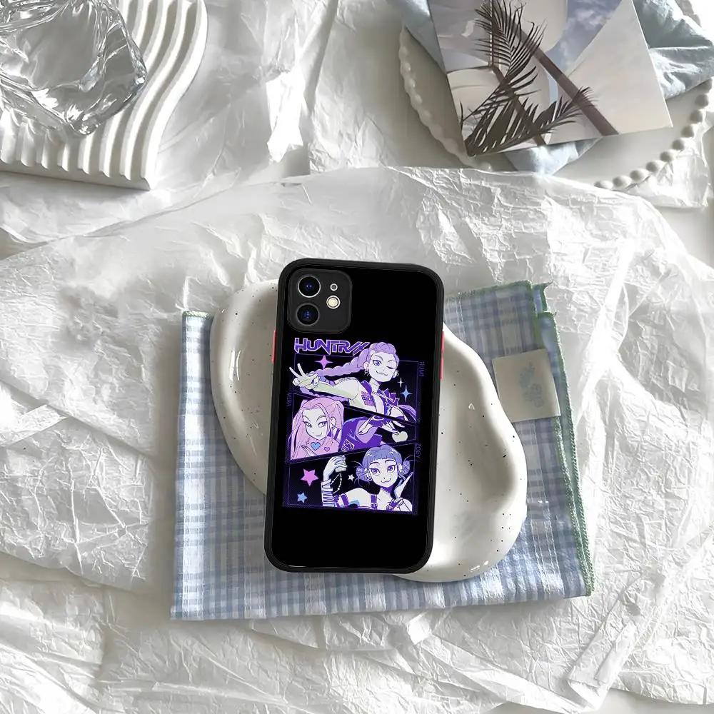Kpop D-Demon Hunters Matte Phone Case Cover