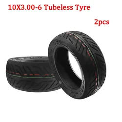 High-Performance Tubeless Tire for Electric Scooters - 10x3.00-6 (Tubeless tyre 2pcs)